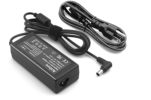 DC 19V Power Cord TV Charger Compatible with LG Electronics 19" 20" 22" 23" 24" 27" LED LCD Monitor Widescreen HDTV 24M47H-P 24MP55HQ, Samsung 32"…
