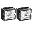 Kastar CGA-DU14 Battery (2-Pack) Replacement for CGA-DU14 CGA-DU21 VBD140 VBD210 NV-GS508 MX500 PV-GS500 SDR-H280 VDR-D400 M75 M95 M250, DZ-BP21SJ