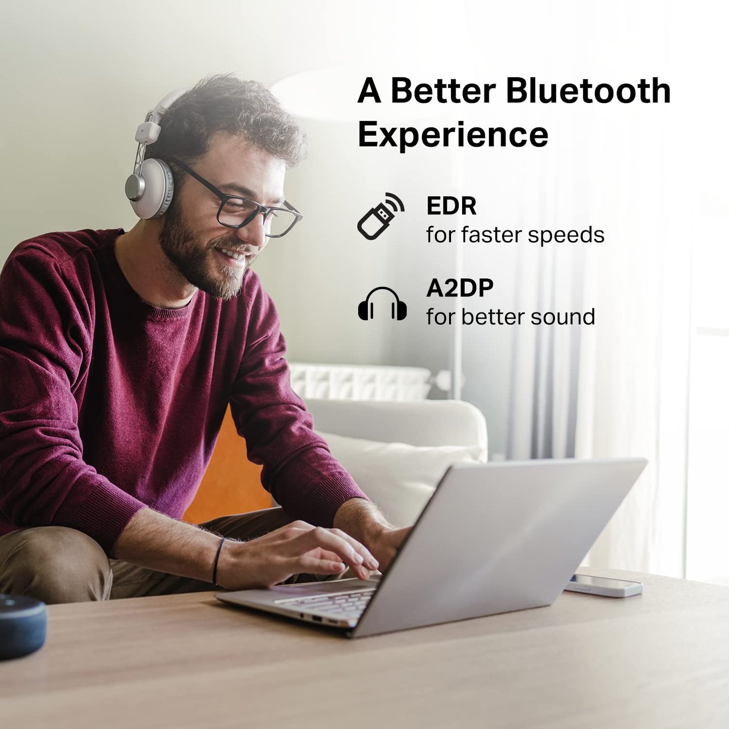 TP-Link Nano 2-in-1 USB Bluetooth WiFi Adapter AC600(Archer T2UB Nano)- Bluetooth 4.2 with 2.4G/5G Dual Band Wireless Network Adapter for Desktop PC