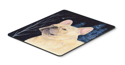 Caroline's Treasures SS8441MP Starry Night French Bulldog Mouse Pad, Hot Pad or Trivet for Home Office Gaming Working Computers Laptop Mouse