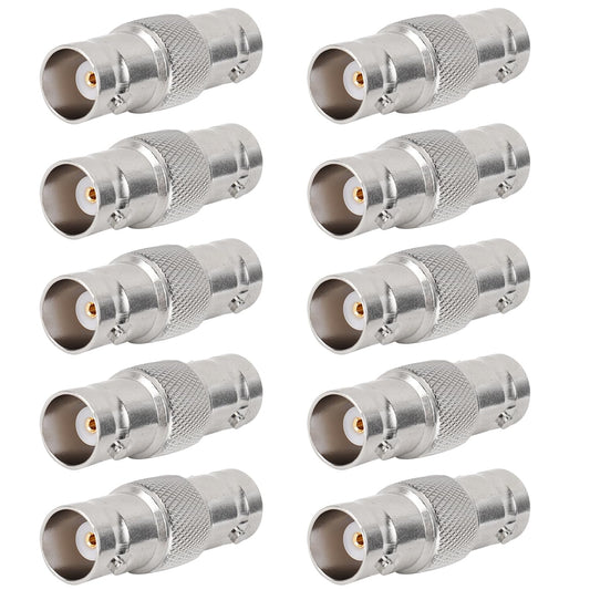 XRDS RF BNC Connectors - Female to Female Adapter, 10 PCS BNC Couplers