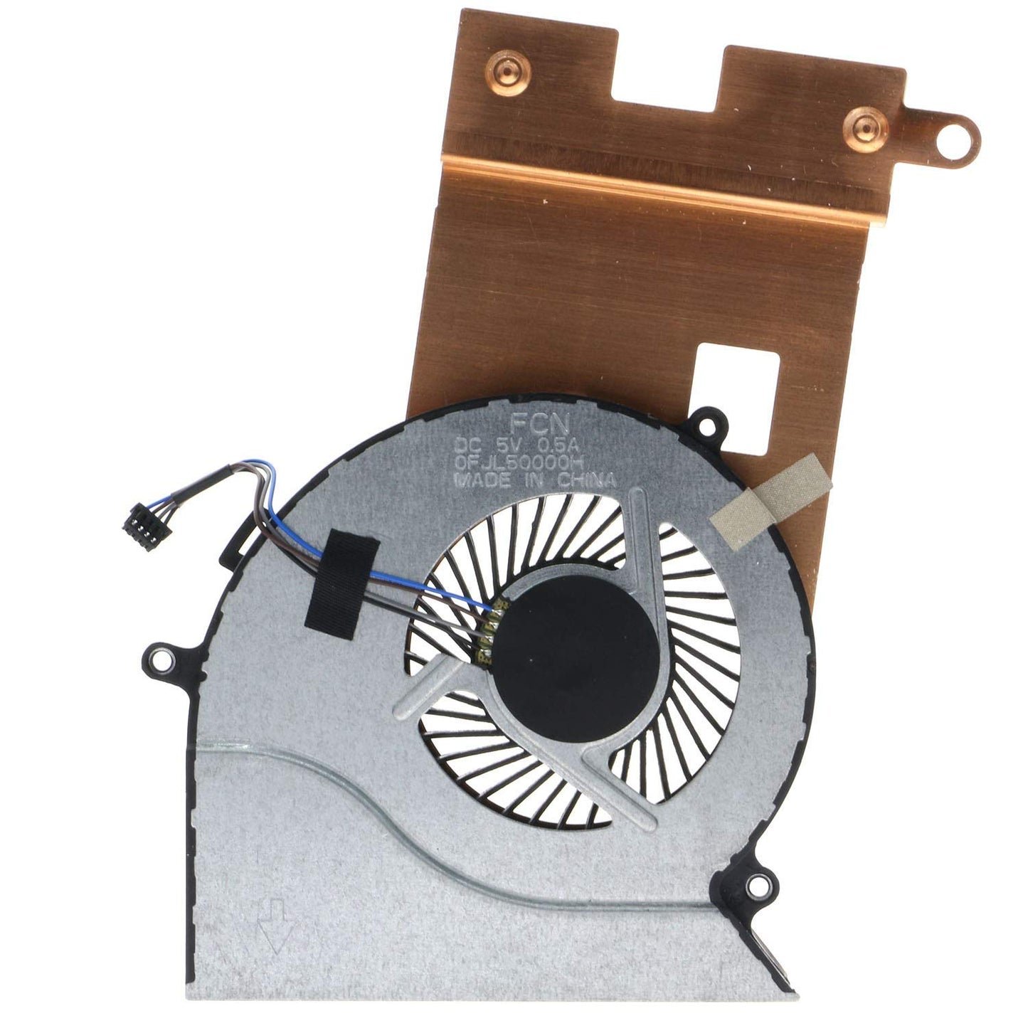 Eieshupug CPU+GPU Cooling Fan for HP Omen 17.3" Laptop - 2.5W, 5V, 4000RPM, 4-Pin, 41dB, Compatible with 17-AN, 17-AN010CA, 17-AN012DX, 17-CE,