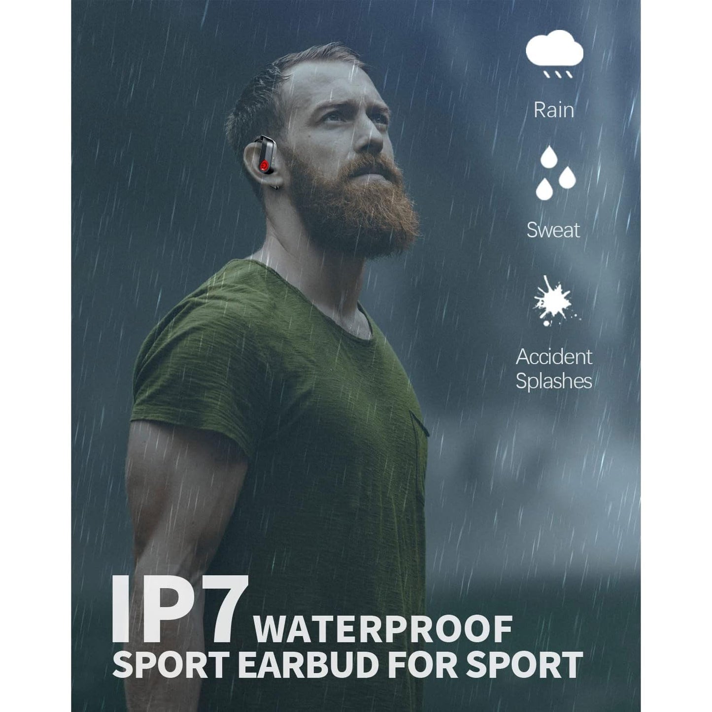 Wireless TWS Earphones Compatible with Google Pixel 8/8a/9/9a/10/Pro/Pro XL/Pro Fold- Earbuds Ear Hook True Stereo Headset Headphones Hands-Free Mic