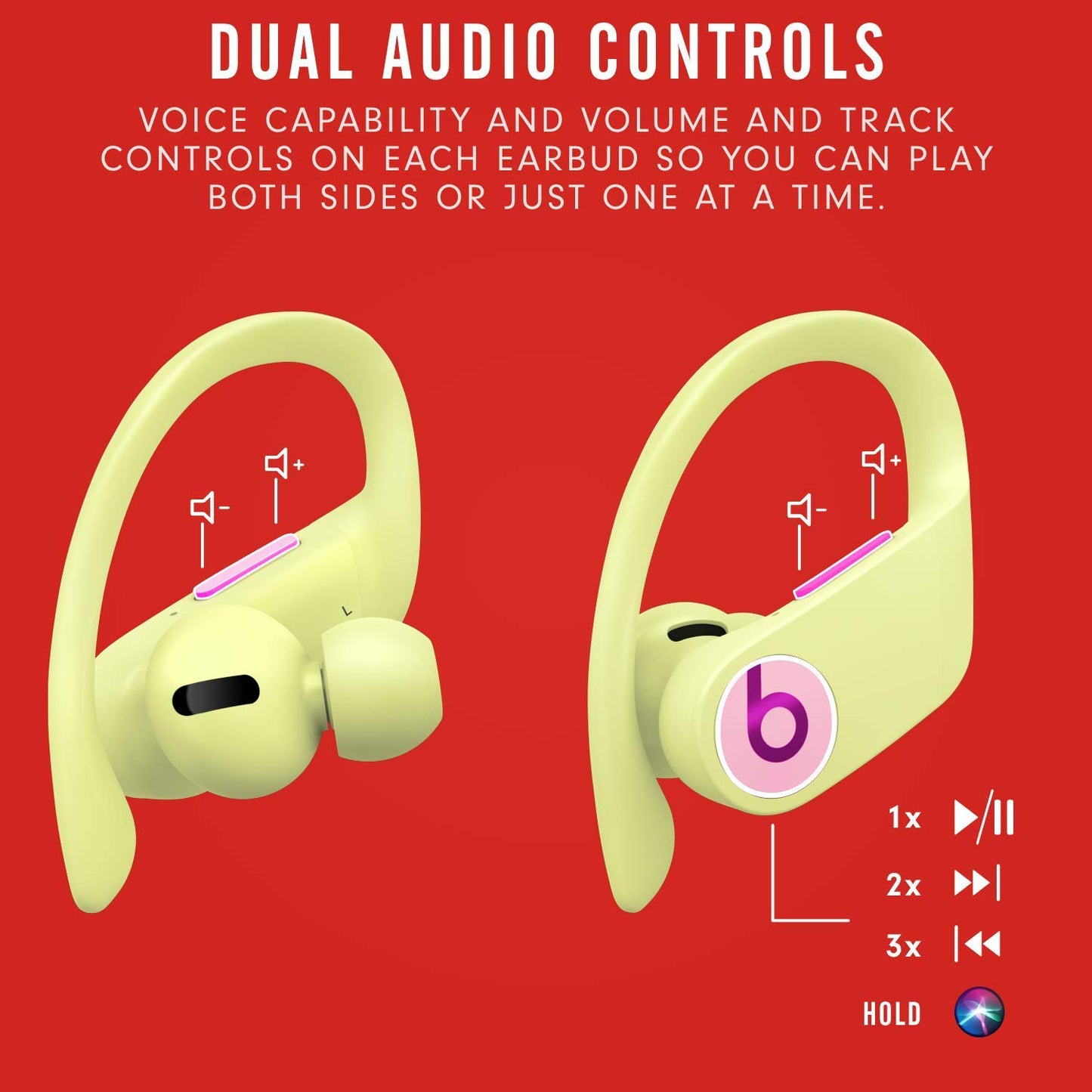 Beats Pro Totally Wireless and High-Performance Bluetooth Earphones -,Spring Yellow