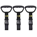 Clip 'n Carry Wrap-It Storage Straps - 15" (3-Pack) - Extension Cord Holder Hose Storage Carrying Straps for RV and Accessories Organization