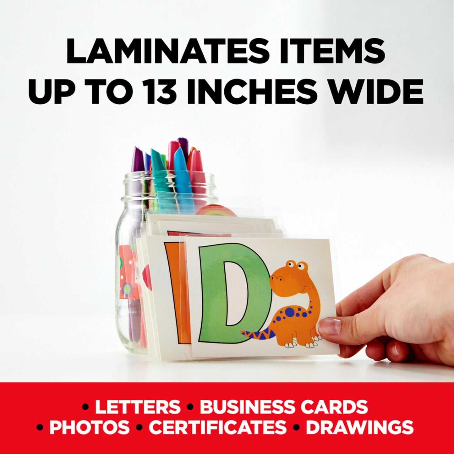 Scotch Thermal Laminator, Extra Wide 13 Inch Input, Ideal for Teachers, Small Offices, or Home (TL1302X)