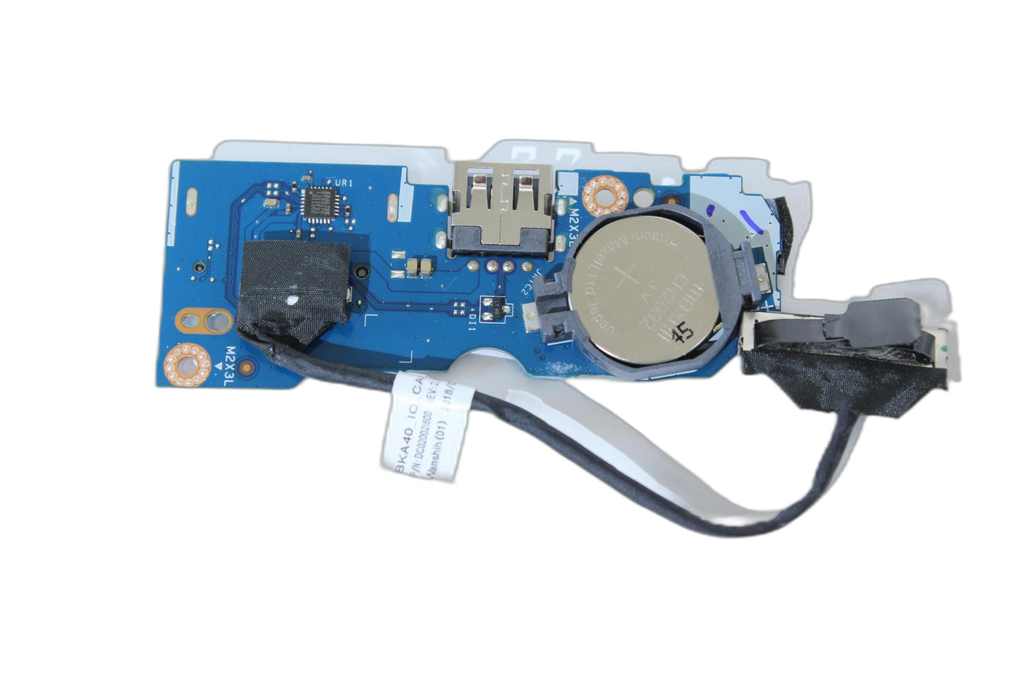 PartEGG Power Button SD Card Reader USB I/O Board LS-D823P 8N7VD 08N7VD Replacement for Dell Inspiron 15 7460 7560 7472