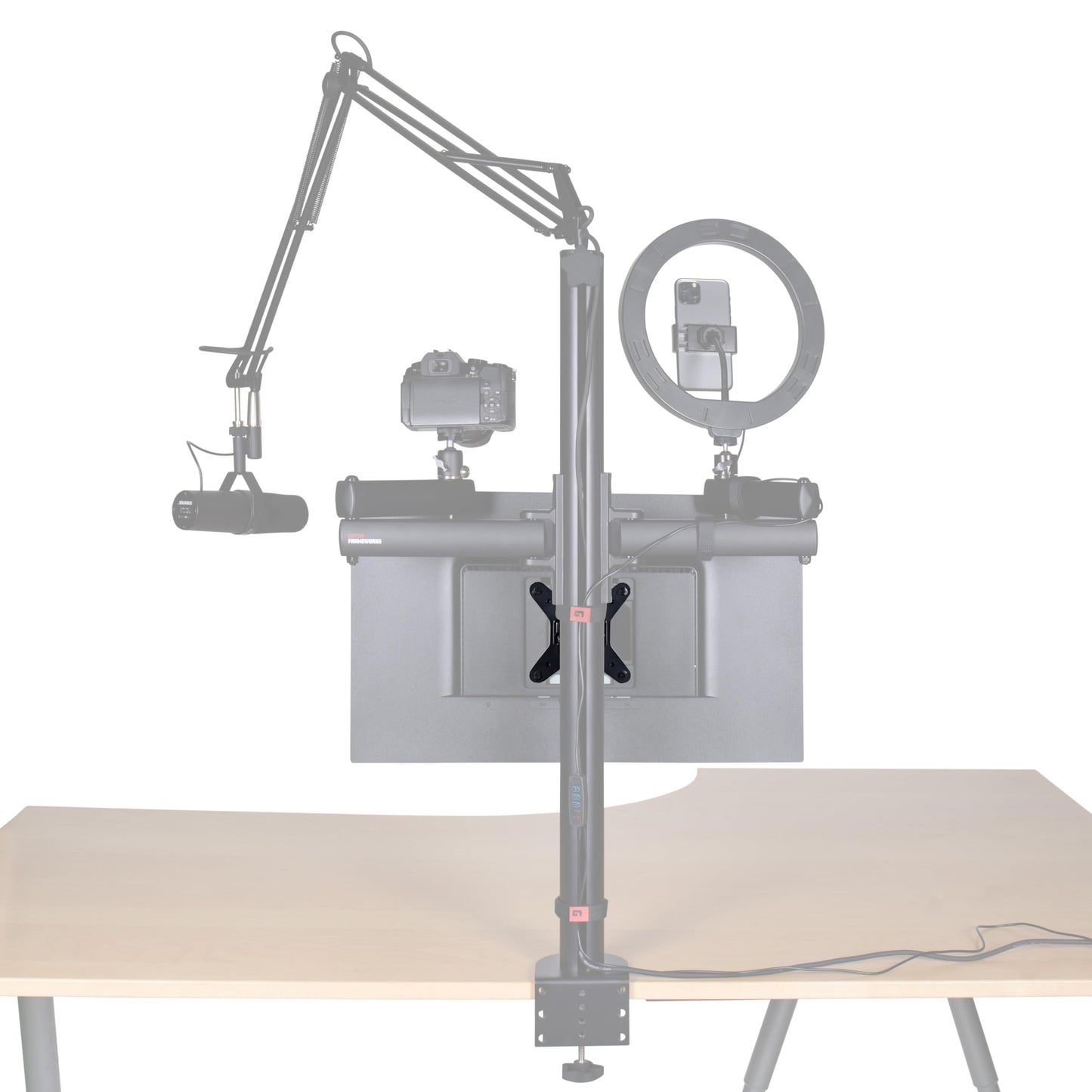 Gator Frameworks ID Series VESA Mount for use with Content Creator Tree Towers, 75x75 / 100x100 (GFW-ID-CTVESAMNT)