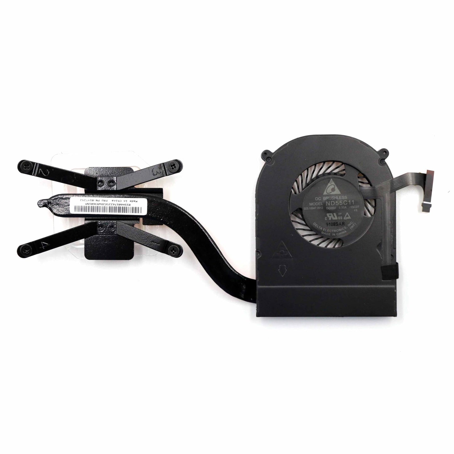 BestParts CPU Fan + Heatsink for Lenovo Thinkpad Yoga X1 Carbon 4th 2016 20FB 20FC Series Laptop 01AX999 01AX830 ND55C33 01AW976 00JT800 BAZB0505R5H