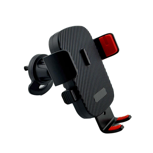 Car Phone Mount Air Vent and Dashboard Holder - Expandable Auto-Lock Arm, One-Click Install, Universal 4 to 7 Inch Fit, 360 Degree Rotation