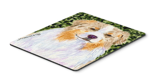 Caroline's Treasures SS8733MP Australian Shepherd Mouse Pad, Hot Pad or Trivet for Home Office Gaming Working Computers Laptop Mouse Mat,Washable