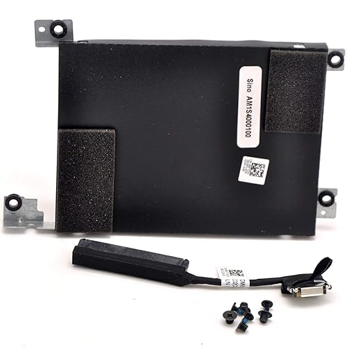 Dea4GO SATA Hard Drive Cable 6NVFT + HDD Caddy Bracket 6F7DD Replacement for Dell Latitude 5580 5590 5591 Precision 3520 3530