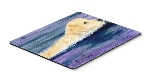 Caroline's Treasures SS8814MP Golden Retriever Mouse Pad, Hot Pad or Trivet for Home Office Gaming Working Computers Laptop Mouse Mat,Washable Large