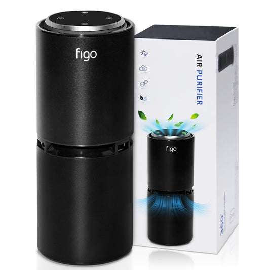 Figo 8th Gen Filter-Free Ionic Air Purifier for Home & Car