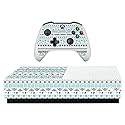 MightySkins Skin for Microsoft Xbox One S All-Digital Edition - Turquoise Tribal | Protective, Durable, and Unique Vinyl Decal wrap Cover | Easy