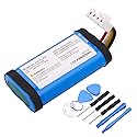 TZRONG 4800mAh GSP-1S2P-F6D Replacement Battery for JBL Flip 6 Waterproof Portable Bluetooth Speaker with Repair Tool Kits