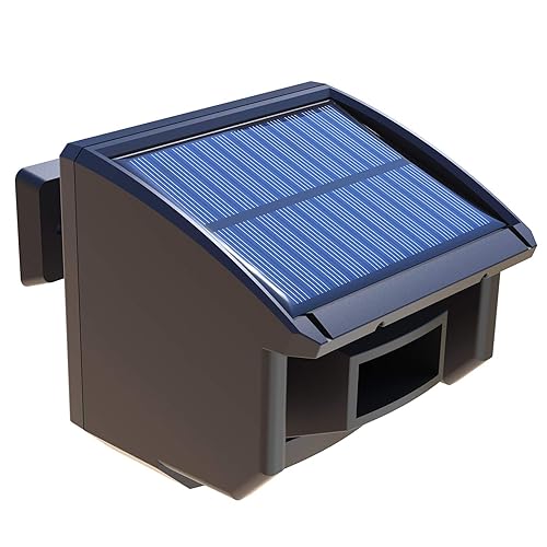 Extra 1/4 Mile Solar Wireless Weatherproof Outdoor Motion Sensor for HTZSAFE Driveway Alarm(The Sensor Eye with The Cover)