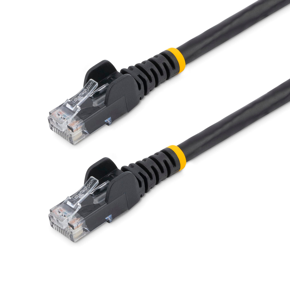 StarTech.com 6 ft. CAT6 Ethernet Cable - 10 Pack - ETL Verified - Black CAT6 Patch Cord - Snagless RJ45 Connectors - 24 AWG Copper Wire - UTP Ethernet