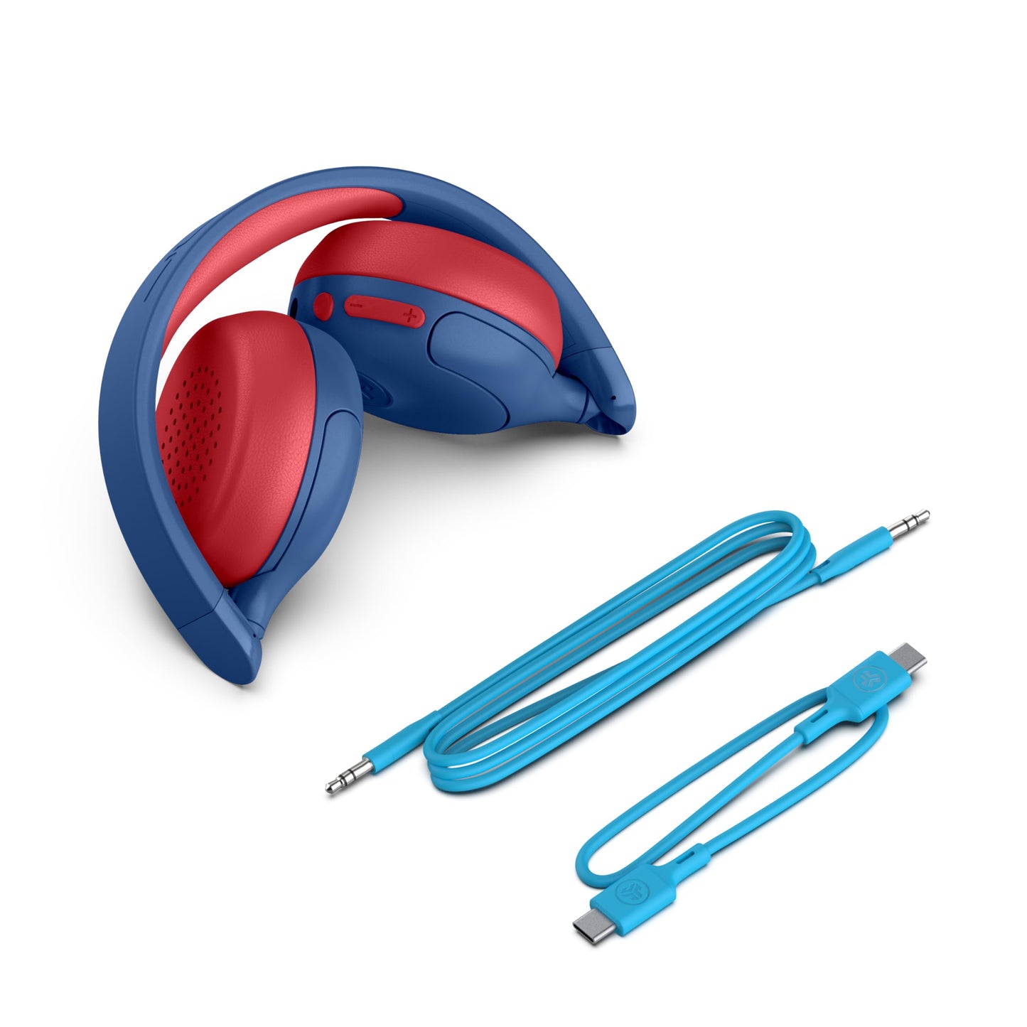 JLab JBuddies ANC 2 in 1 Wireless + Wired Kids Headphones, Active Noise Canceling and Be Aware Modes, Safe Volume Settings, 50+ Hours Playtime…