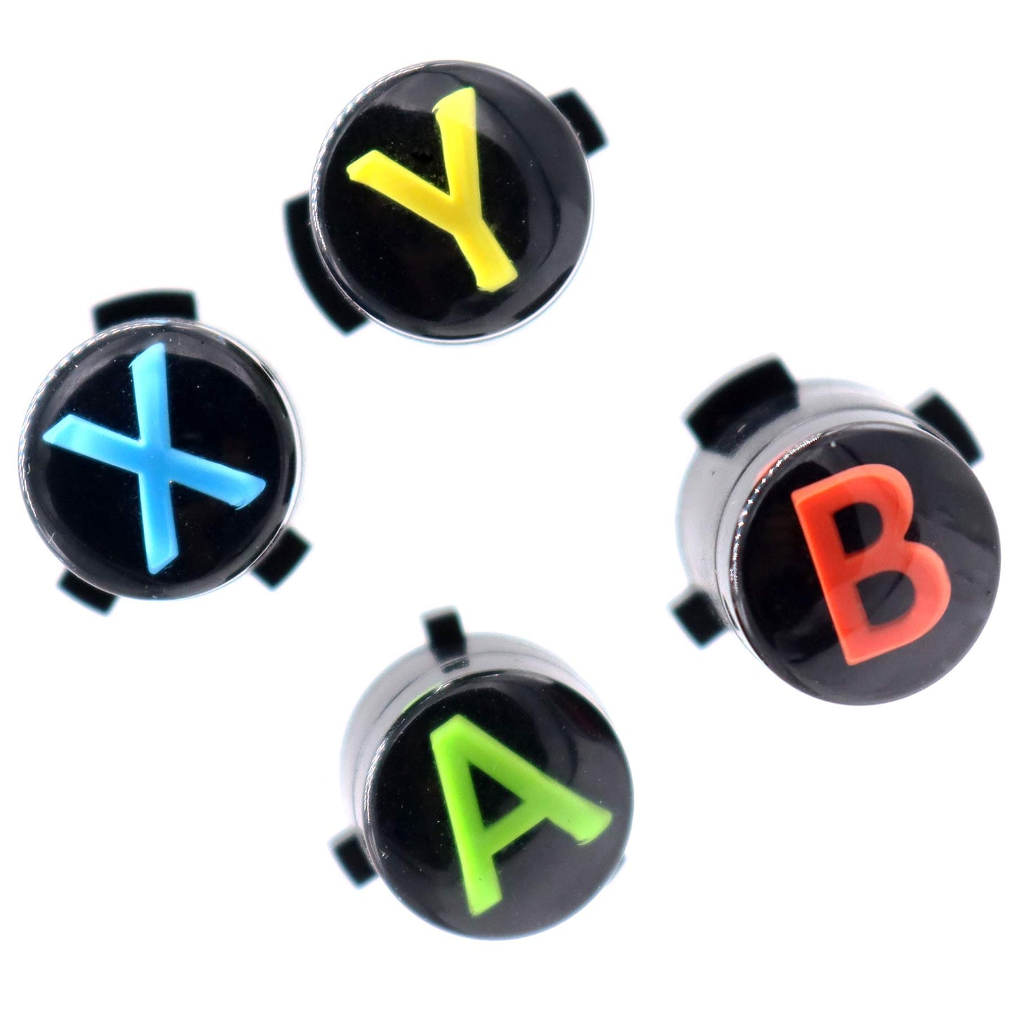 Deal4GO Standard A B X Y Button Set Replacement for Xbox One Controller Buttons Mod Plastic [Multi Colour]