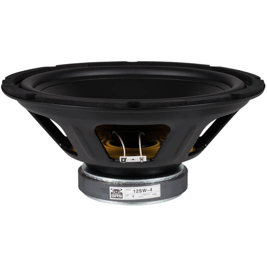 GRS 12SW-4 12" Poly Cone Subwoofer 4 Ohm