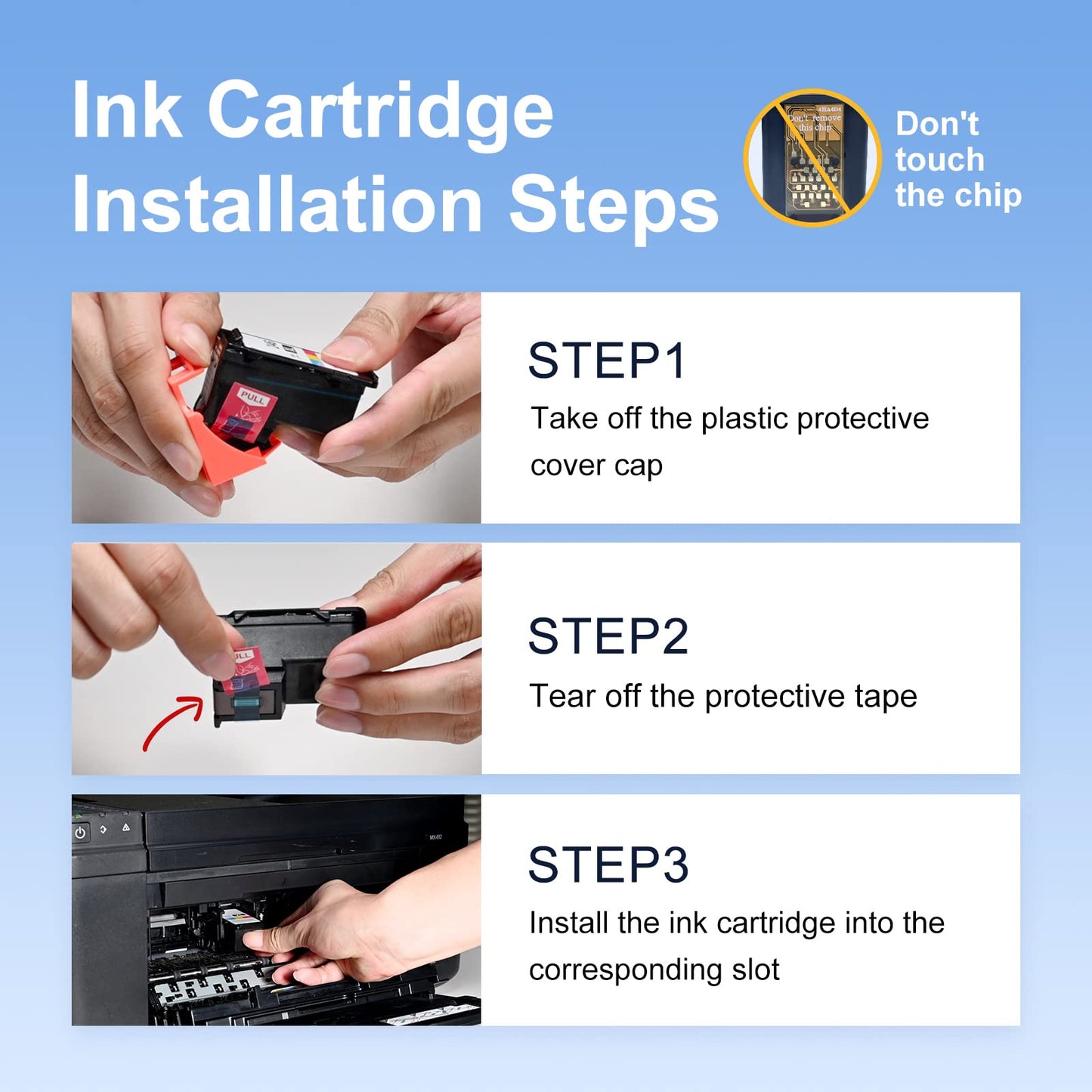 PG-240 XL/CL-241 XL Ink Cartridges Replacement for Canon 240XL 241XL Combo Pack 240 241 for Canon PIXMA MG3620 TS5120 MG3520 MG3600 MG3220 MX472