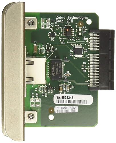 Zebra Technologies P1037974-001 Internal Zebranet Print Server 10/100 for ZT200 Series