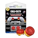 KontrolFreek Call of Duty Deadshot Edition Performance Thumbsticks for PlayStation 5 (PS5) and PlayStation 4 (PS4) | 1 High-Rise, 1 Mid-Rise |
