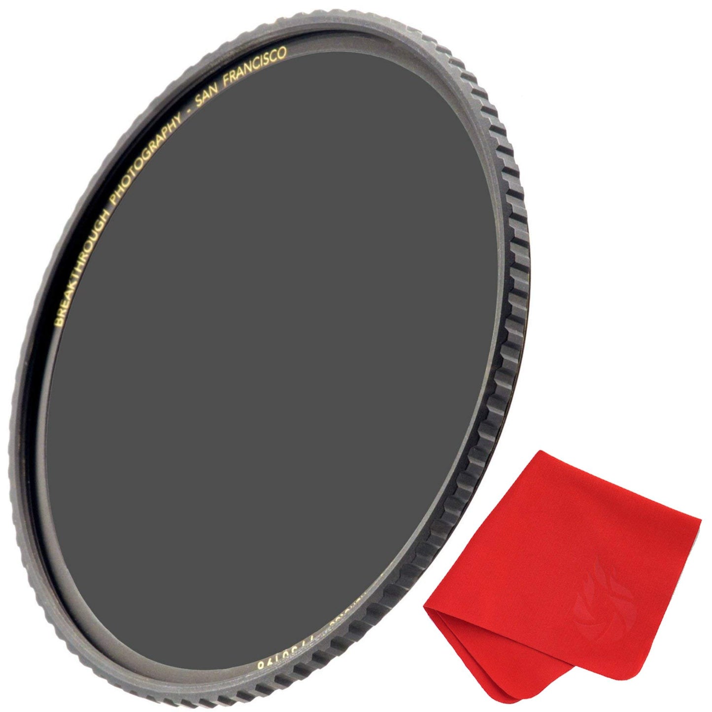 Breakthrough Photography 55mm X4 6-Stop Fixed ND Filter for Camera Lenses, Neutral Density Professional Photography Filter, MRC16, Schott B270 Glass