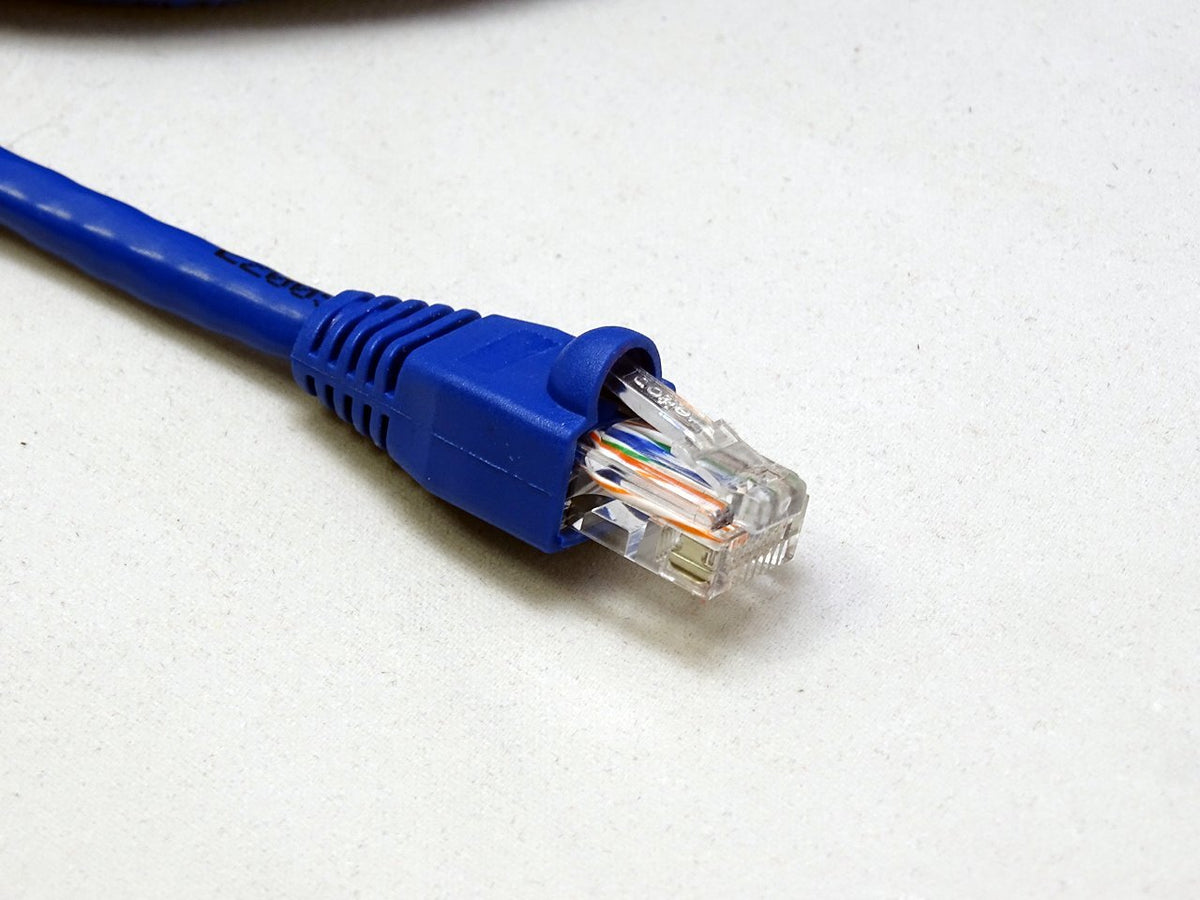 RiteAV - Cat5e Network Ethernet Cable - Blue - 50 ft.