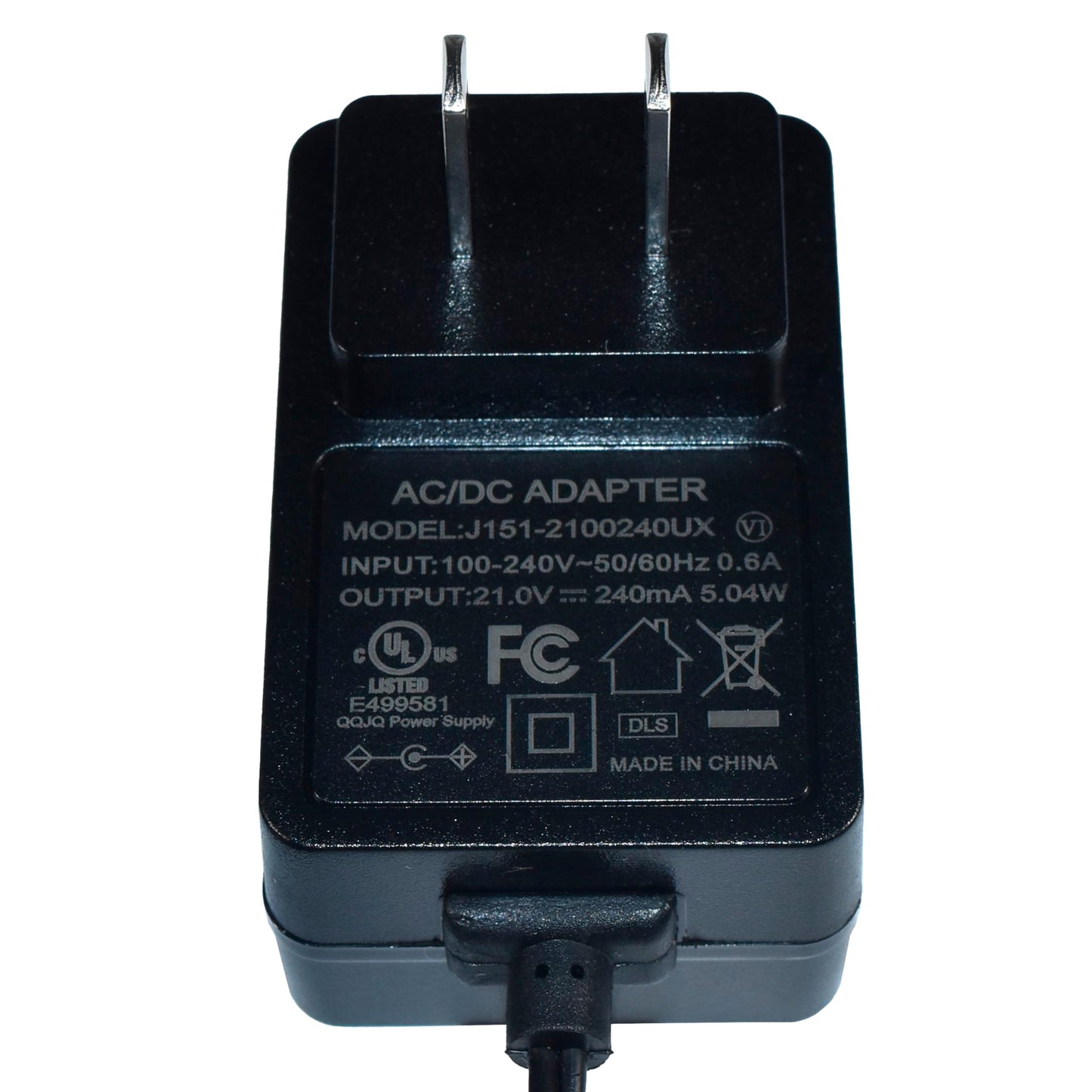 HQRP AC Adapter Charger for Shark SV75_N Series SV75N SV75Z XA75N SV75C SV75SP XB75N Cordless Lightweight Hand Vacuum Charger Cord ZD6W210024US…