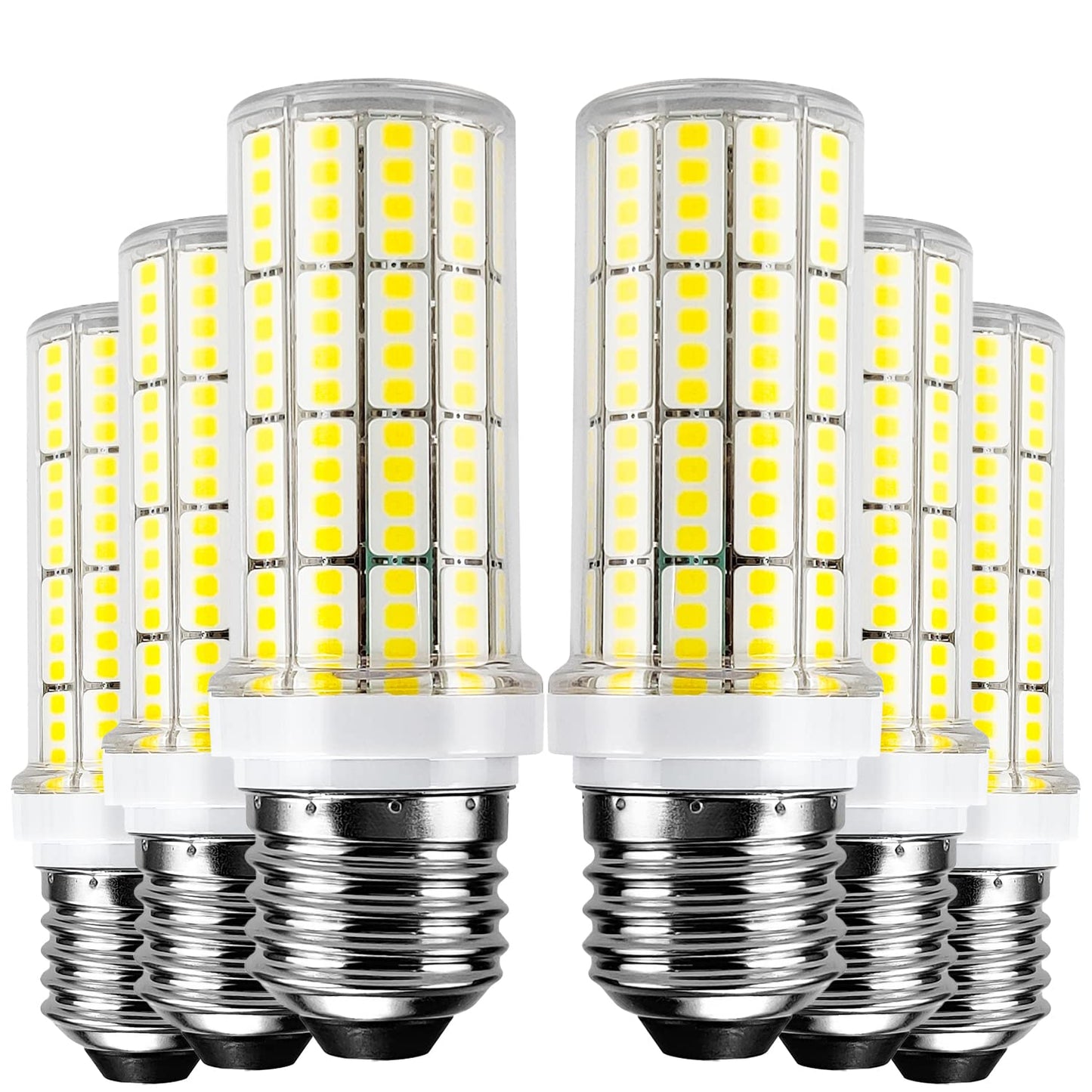 Led Light Bulb 6pcs 200w Equivalent 2500 Lumen 5000k Cool Daylight White 20w Super Bright Led Bulb E26/E27 Base