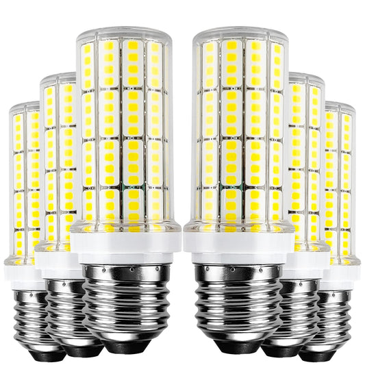 Led Light Bulb 6pcs 200w Equivalent 2500 Lumen 5000k Cool Daylight White 20w Super Bright Led Bulb E26/E27 Base