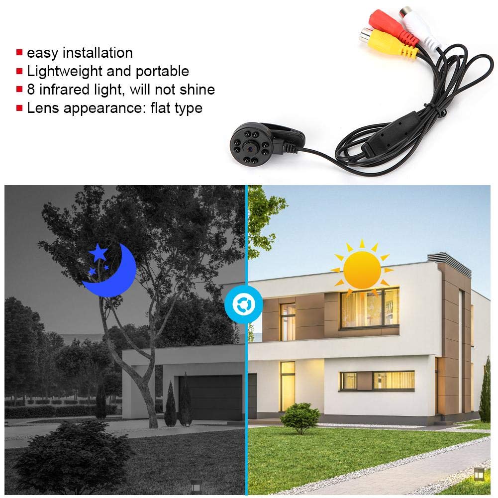 Sonew Camera with, 1.3 MP CCTV 8 Lights Security Camera with Audio and Video Surveillance