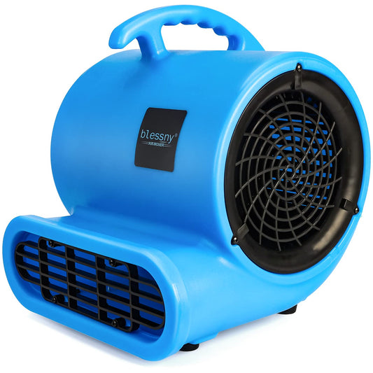 blessny 1/2 HP ETL Listed Carpet Dryer Air Blower Fan for Home Drying