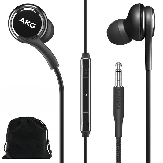 Samsung AKG Earbuds Original 3.5mm in-Ear Headphones with Remote & Mic for Galaxy A71, A31, Galaxy S10, S10e, Note 10, Note 10+, S10 Plus, S9…