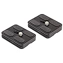 SET OF 2 Replacement Quick Release Plates for the Induro BHD0 Ballhead and The Induro BHD1 Ballhead