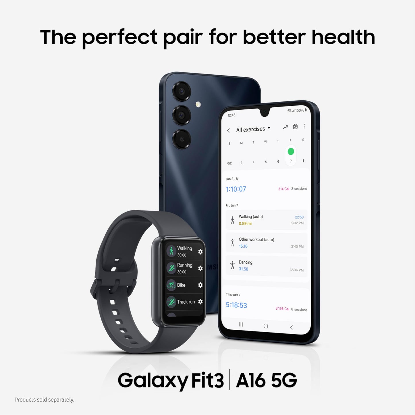 Samsung Galaxy A16 5G A Series, Unlocked Android Smartphone, Large AMOLED Display, Durable Design, Super Fast Charging, Expandable Storage, 5G