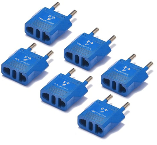 United States to Somalia Travel Power Adapter to Connect North American Electrical Plugs to Somalian Outlets for Cell Phones, Tablets, eReaders…