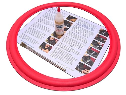 Cerwin Vega 15" Angle-Attach Speaker Foam Surround Edge Repair Kit - 1 Speaker Kit - Compatible with Cerwin Vega ATW-15, AT15, AT100, 380SE, VS150