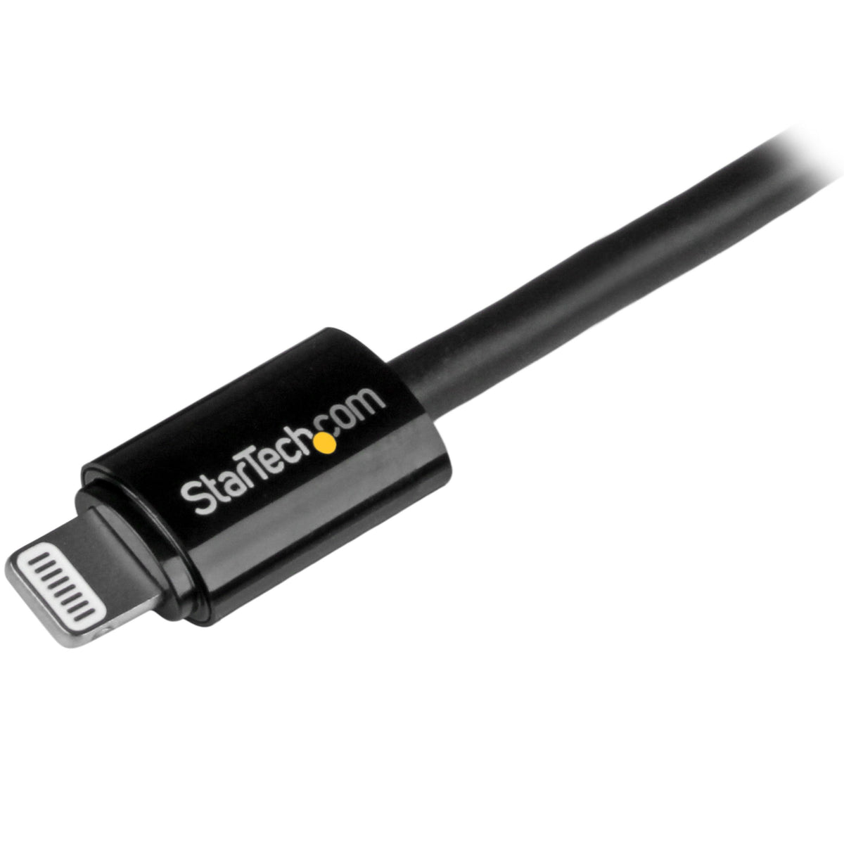 StarTech 10ft/3m USB-A to Lightning Cable, Black, Charge & Sync (USBLT3MB)