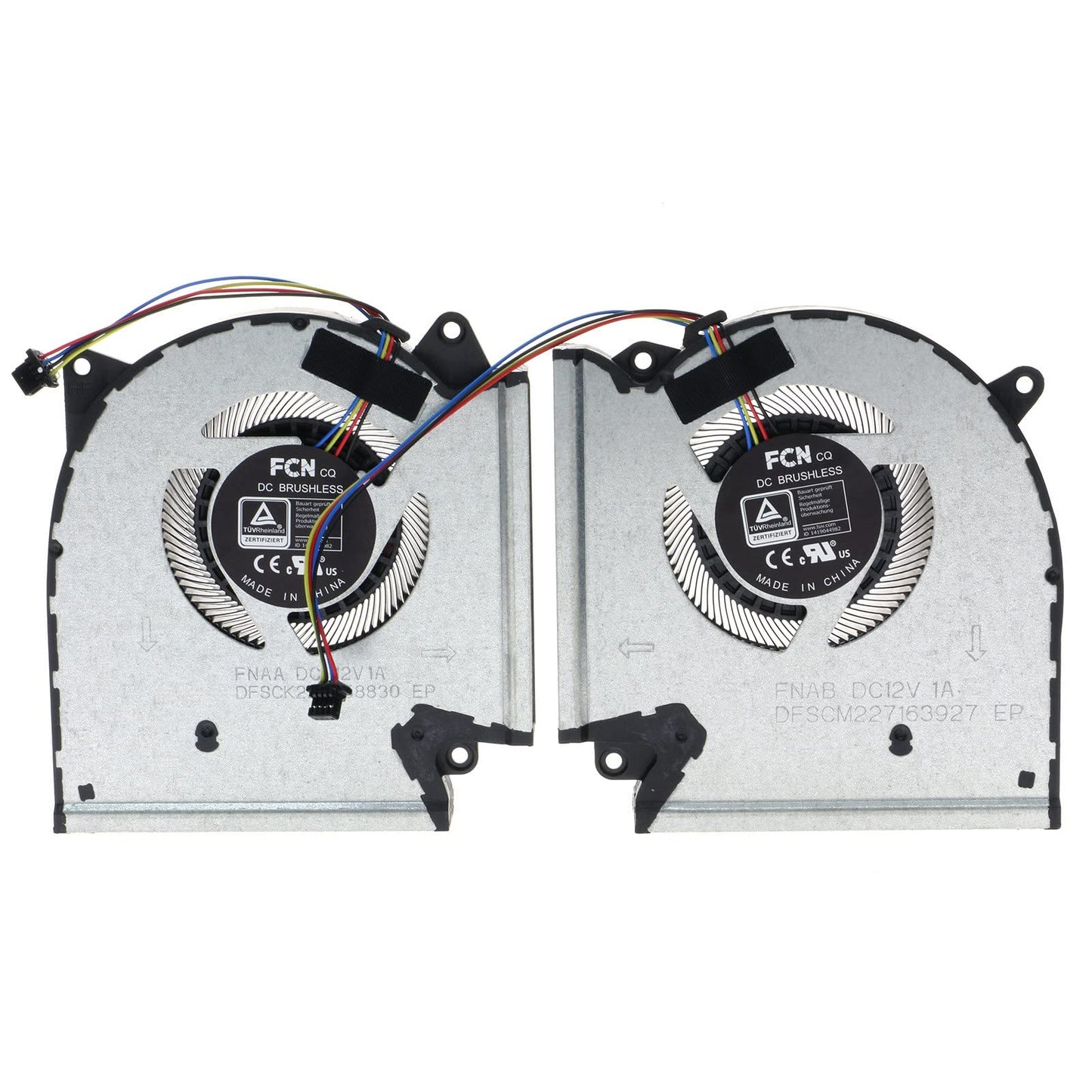 CPU GPU Cooling Fan for Asus ROG Strix G513IM G513IR G513QM G513QR G533QM G533QR G533QS G713IM G713IR G713QM G713QR G733QM G733QR G733QS 12V 1A FNAA