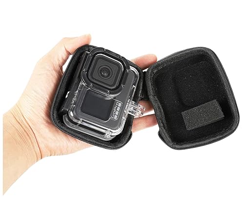 PellKing Hard Carrying Case for GoPro Hero 13 12 11 10 9 8 7 6 5 4 Waterproof Housing Case,DJI Osmo Action 5 4 3 Camera Waterproof Shell,Insta360 Ace