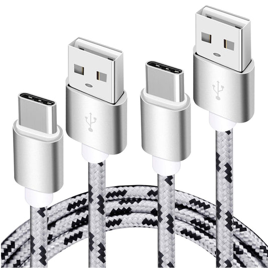 2 Charging Cable,15FT 2Pack USB Type C Cable,Extra Long Fast Charger Braided Cord, USB C-A Charging Cable for Samsung Galaxy S9/S8 Plus/Note 8,Pixel
