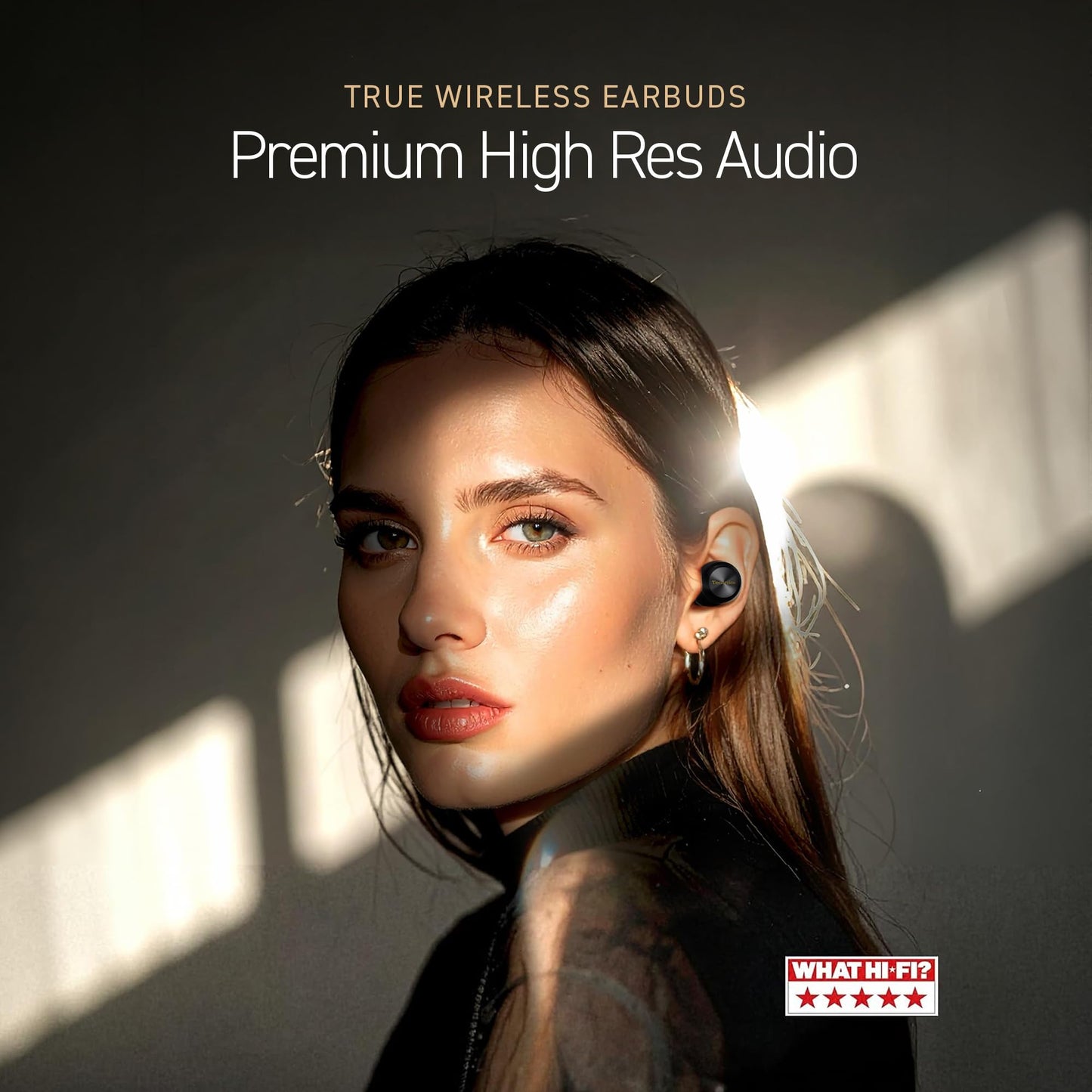 Technics Reference Class Hi-Fi Wireless Ear Buds, Dolby Atmos with Head Tracking, Adaptive Noise Cancelling, 3 Device Multipoint, 10-Hr Battery