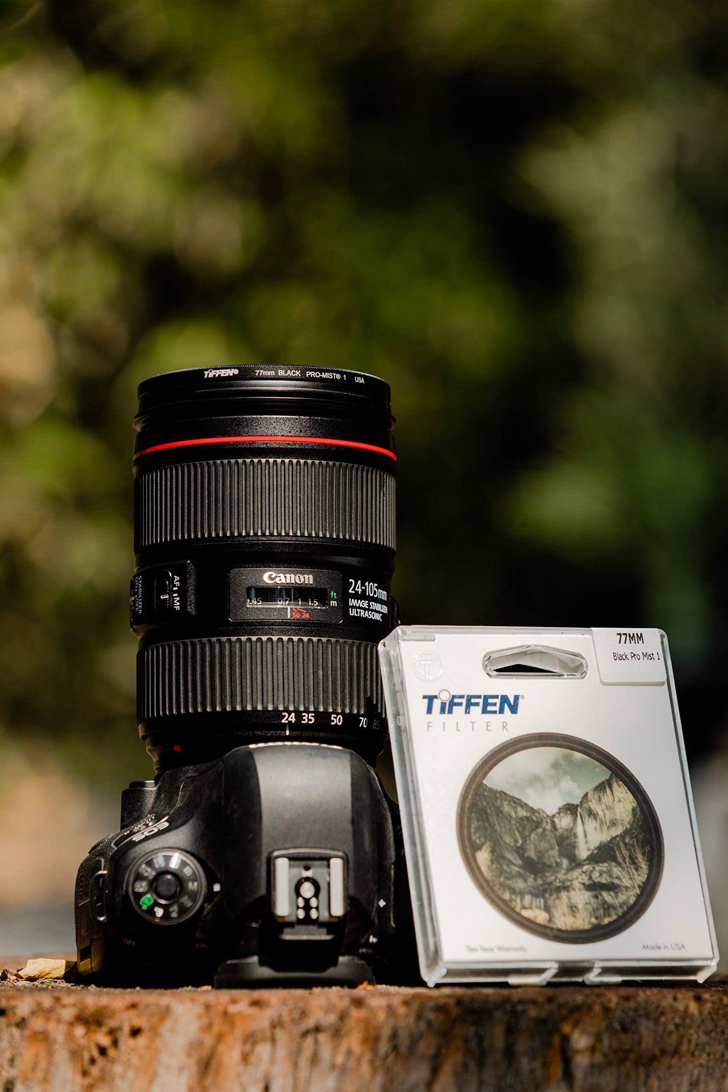 Tiffen 52mm Black Pro-Mist 1/8 Filter|Black Pro-Mist Filter|Ultra Slim|Cinematic Effect Camera for Portrait Photography/Video/Vlog