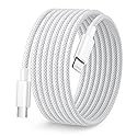 Long iPhone Charger Cable 10FT[Apple MFi Certified], USB C to Lightning Cable Braided Fast Charging iPad Charger Cable iPhone Wire iPhone Charger…