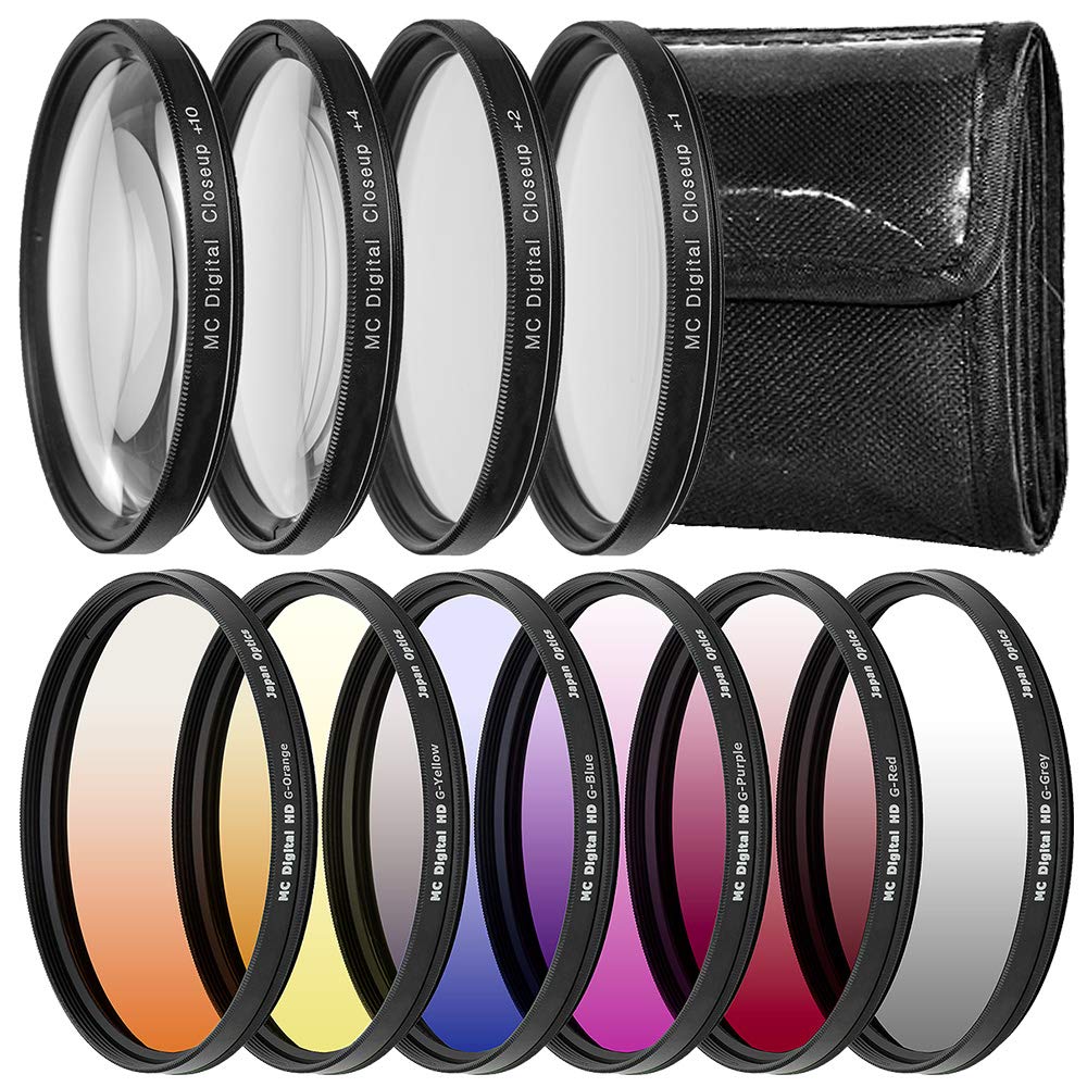 Ultimaxx 58MM Accessory Kit for Canon EOS T8I T7i, T6i, T6s, SL2, SL3, M6, M5, M3, 77D, 750D, 760D, 800D, 200D, 8000D, KISS X8i, & More; Includes