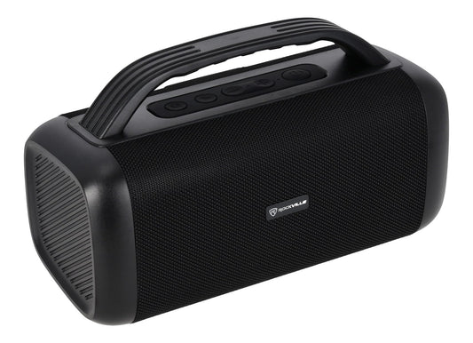 Rockville RPB55 Portable Bluetooth Speaker, 20W RMS, Dual 3.5" Full-Range Drivers, TWS Pairing, USB/TF Playback, Deep Bass, Up to 16-Hour Battery