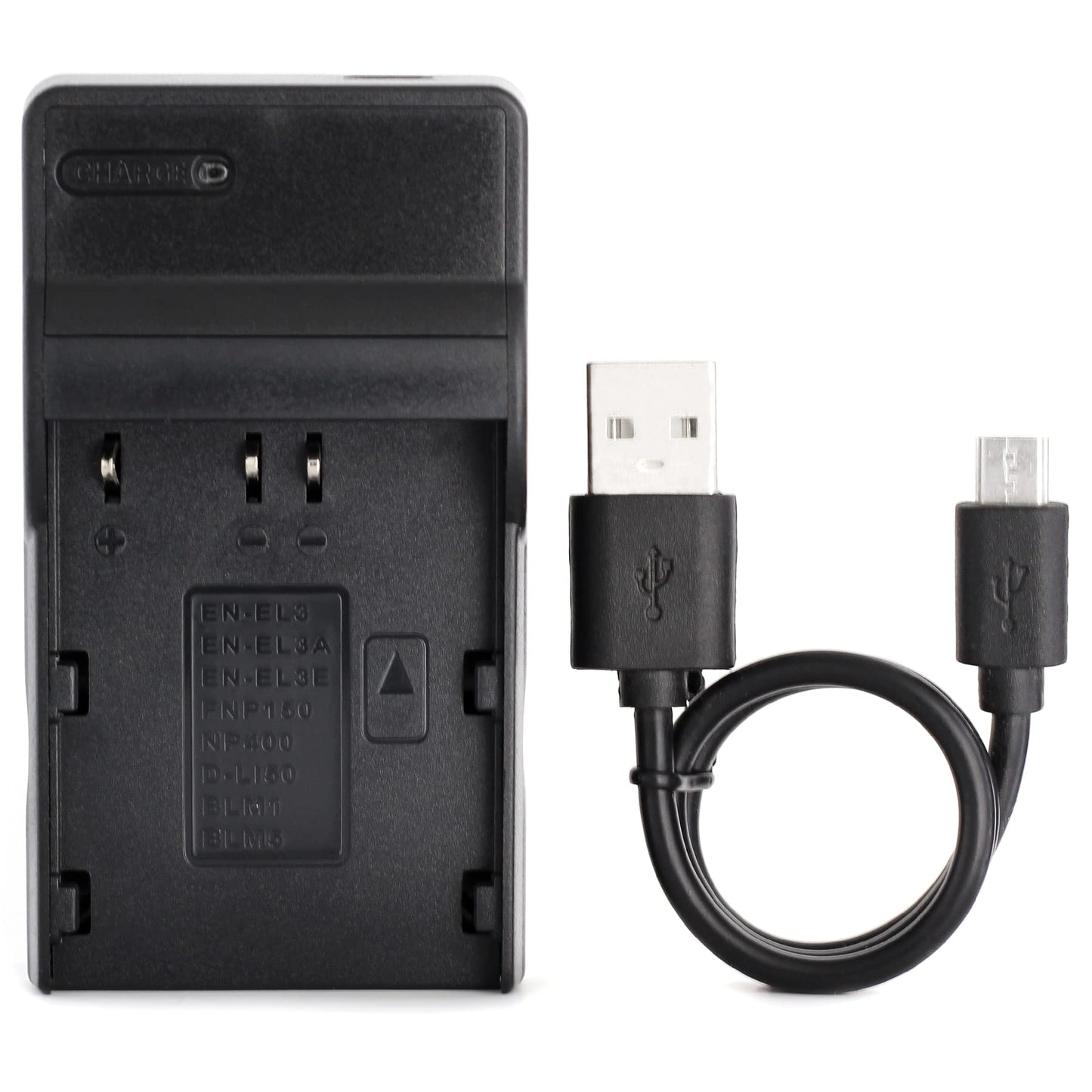 Norifon EN-EL3 USB Charger for Nikon D100, D100 SLR, D200, D300, D300s, D50, D70, D70s, D80, D90, DSLR D700 Camera and More